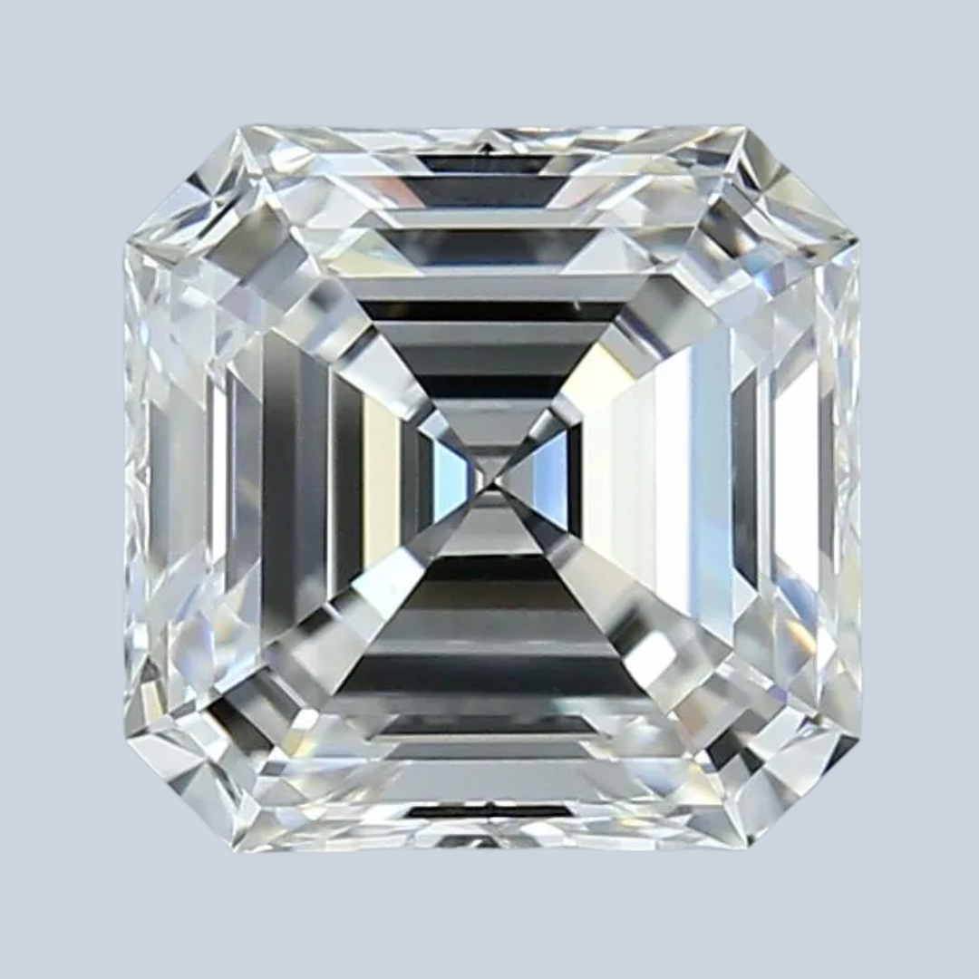 1.60ct Square emerald Natural Diamond
