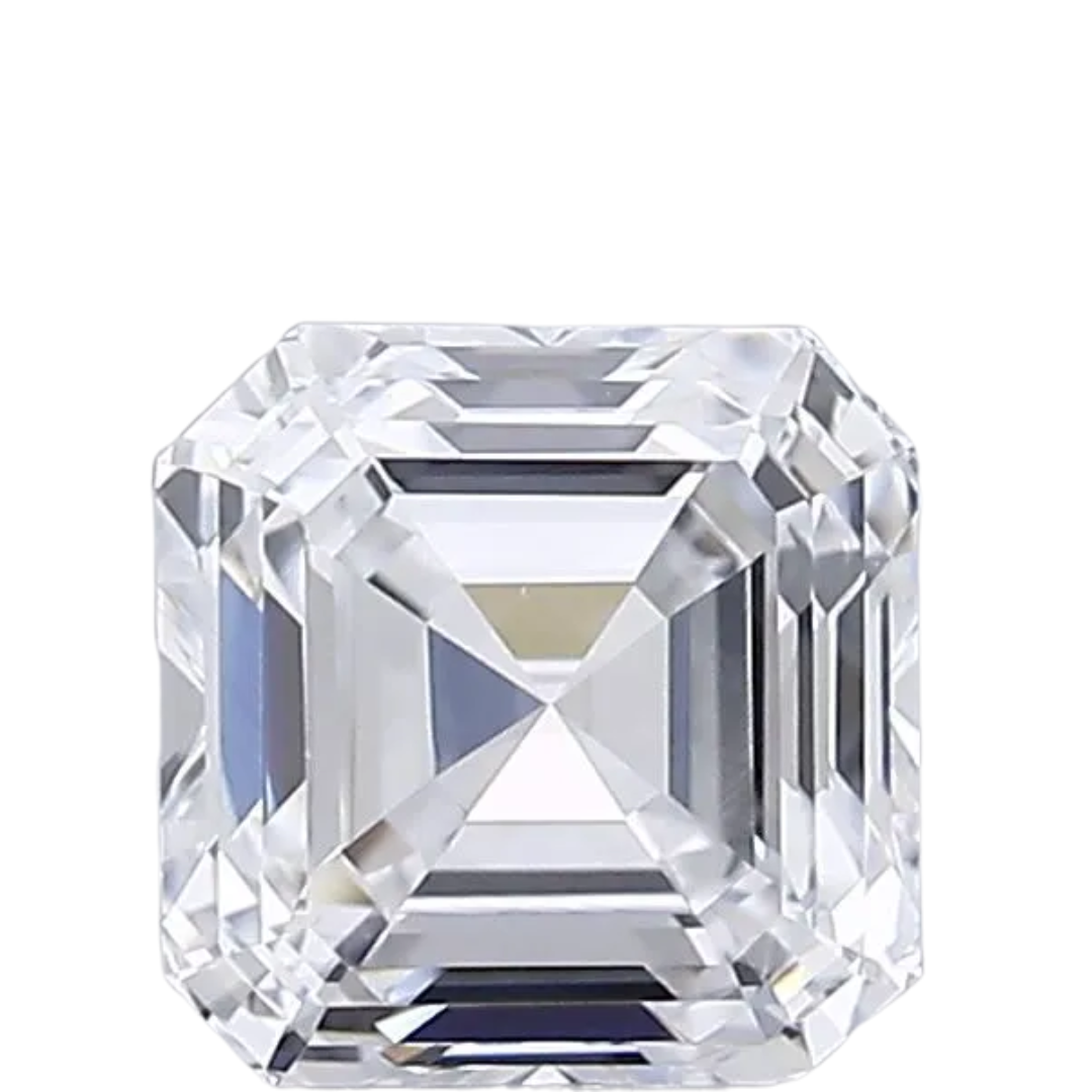 0.79ct Square emerald Lab Grown Diamond