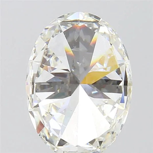 3.10ct Oval Lab Grown Diamond (Colour H, Clarity VS2, IGI Certified)
