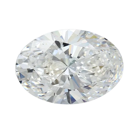6.89ct Oval Lab Grown Diamond